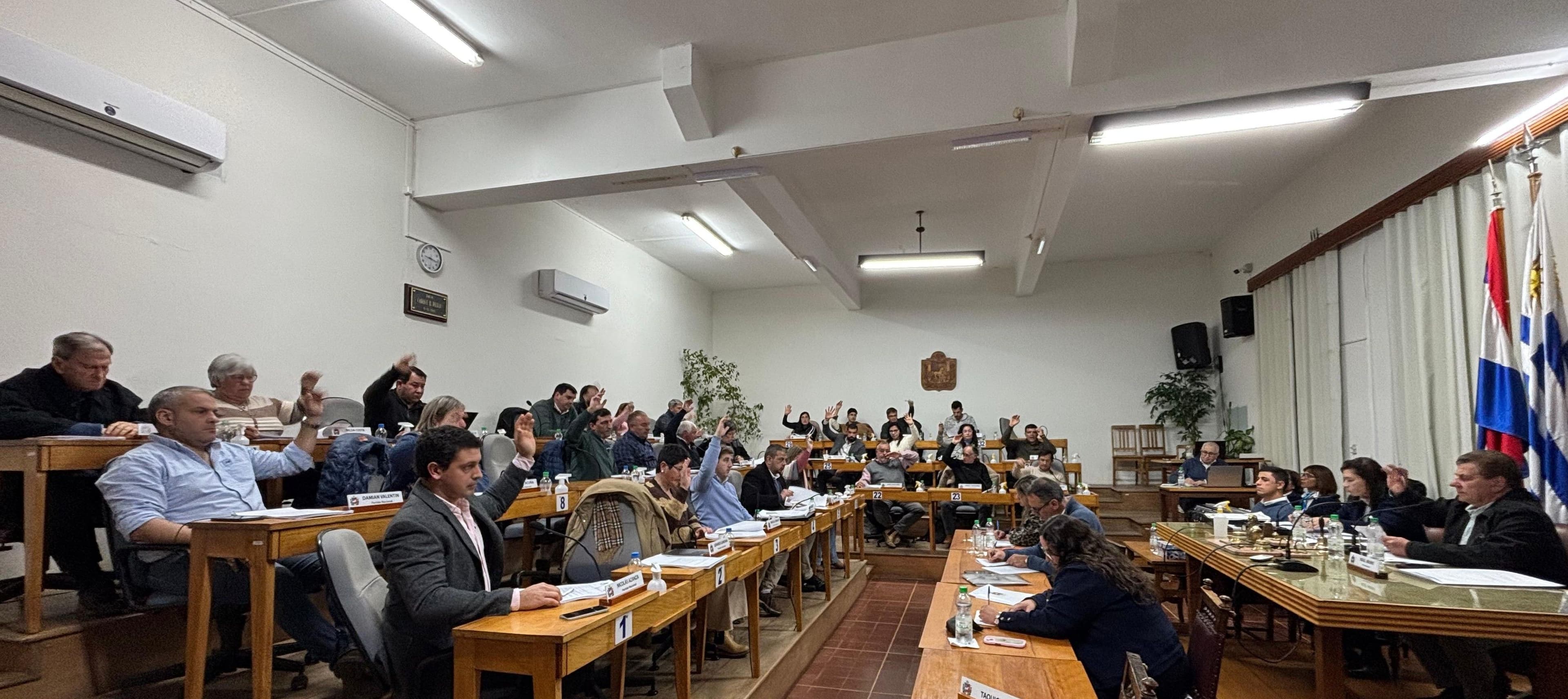 Sesionó Plenario de la Junta Departamental de Soriano