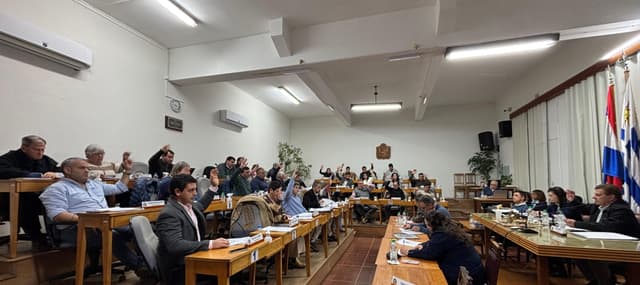 Sesionó Plenario de la Junta Departamental de Soriano