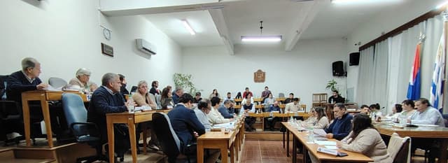 Sesionó Plenario de la Junta Departamental de Soriano
