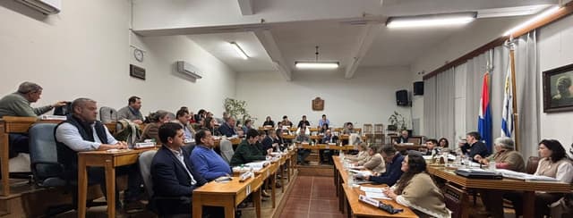 Sesionó Plenario de la Junta Departamental de Soriano
