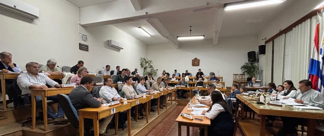 Sesionó Plenario de la Junta Departamental de Soriano