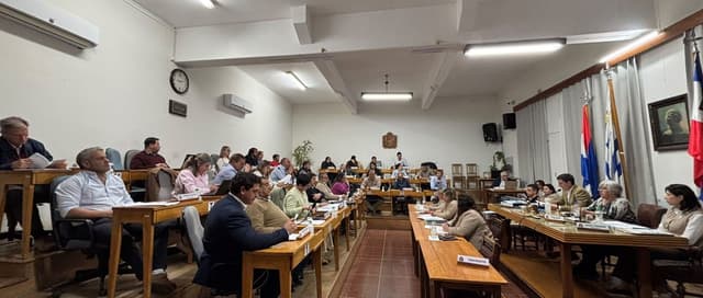 Sesión Ordinaria del Plenario de la Junta Departamental de Soriano
